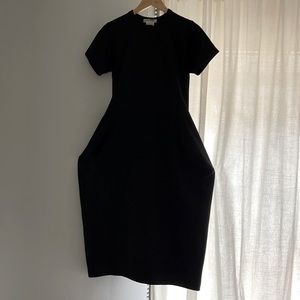 Comme des Garçons volumetric black dress!